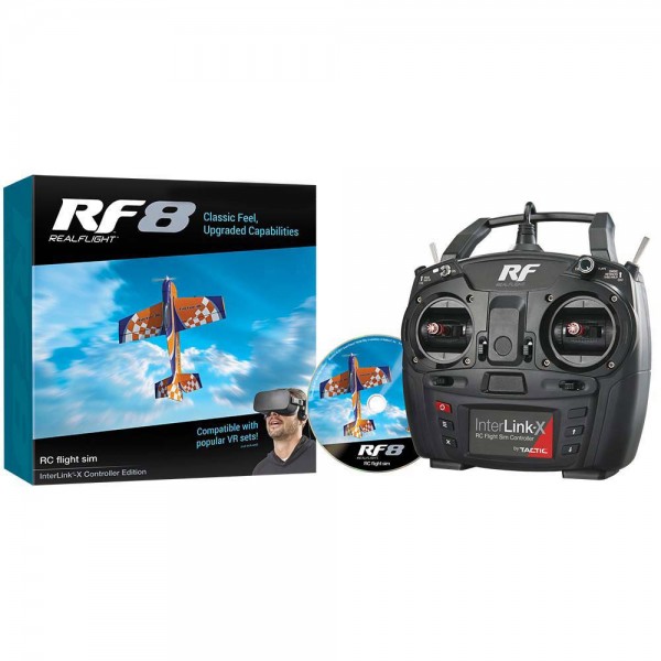 RealFlight RF8 w/InterlinkX Ctrl (M2)